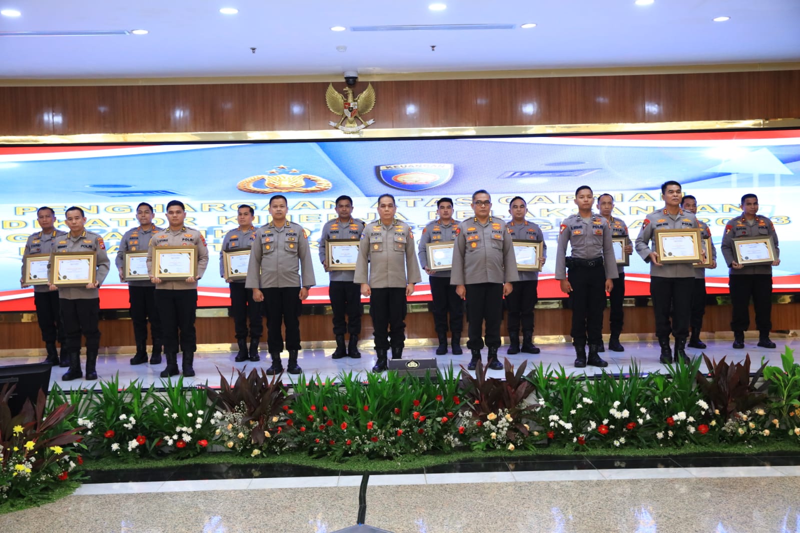 Polda Kalteng Raih Penghargaan Terbaik 3 IKPA 2023 se-Indonesia