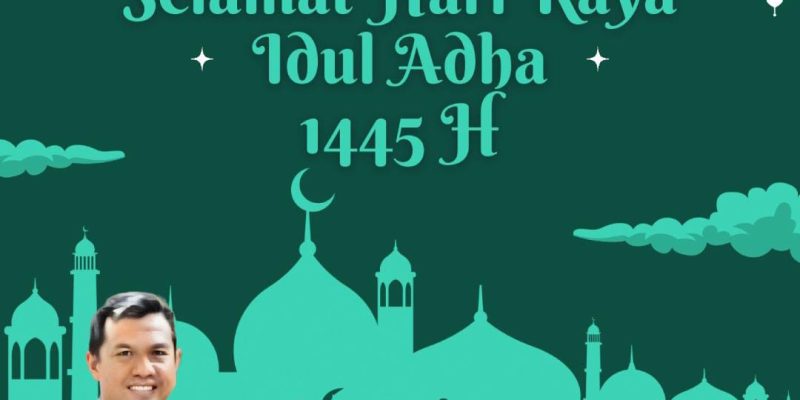 Kepala dan Staff Bapenda kabupaten OKU Mengucapkan Selamat Hari Raya Idul Adha 1445 H
