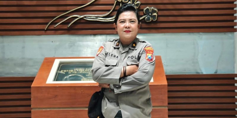Segudang Prestasi Polwan Polrestabes Surabaya Ternyata Pelatih Anggar & Pengurus Ikasi Jatim