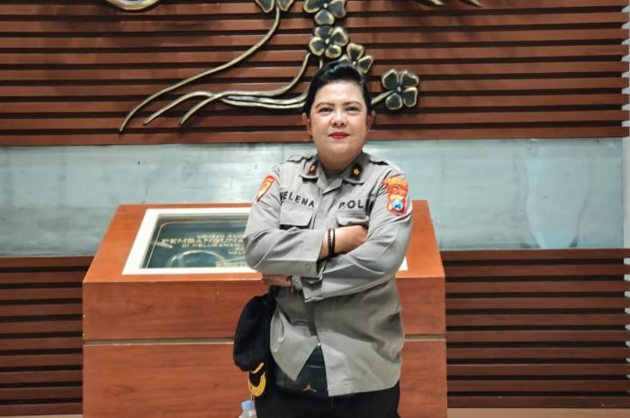 Segudang Prestasi Polwan Polrestabes Surabaya Ternyata Pelatih Anggar & Pengurus Ikasi Jatim
