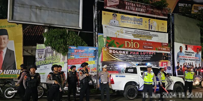 Polres Pekalongan Beserta Jajaran Laksanakan Patroli Harkamtibmas Saat Malam Takbiran Idul Adha 1445 H/2024 Masehi