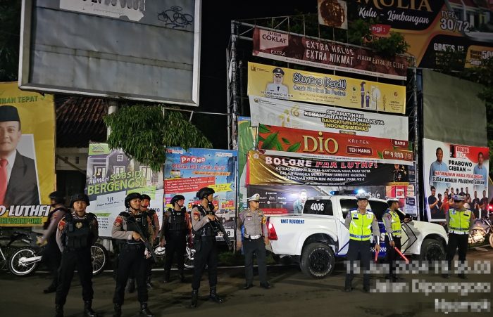 Polres Pekalongan Beserta Jajaran Laksanakan Patroli Harkamtibmas Saat Malam Takbiran Idul Adha 1445 H/2024 Masehi