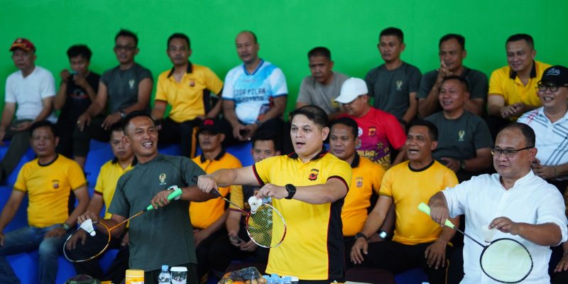 Meriahkan HUT Bhayangkara Ke-78, Polres Purwakarta Gelar Liga Nepak Tiga Pilar