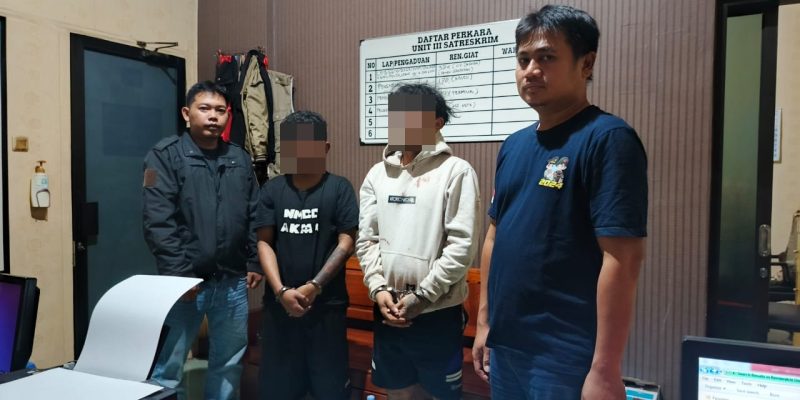 Sempat Jadi Bulan-Bulanan Warga, Dua Pelaku Curanmor di Petungkriyono Diamankan Polres Pekalongan
