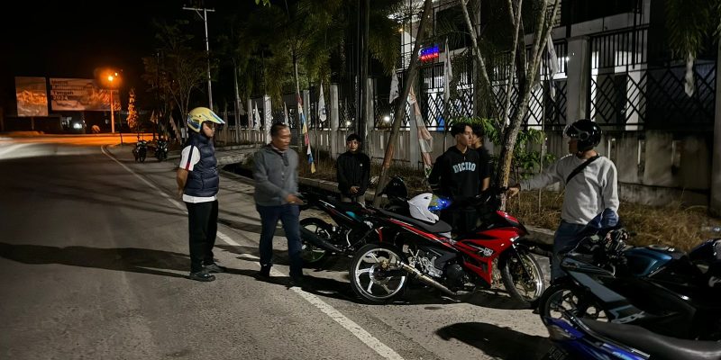 Ditlantas Polda Kalteng Kembali Gagalkan Aksi Balap Liar dan Sita 5 Unit Motor
