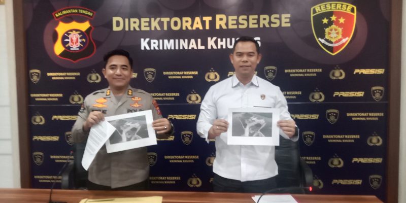 Ditreskrimsus Polda Kalteng Press Relis, PT.Mitra Tala Langgar Perijinan Terminal Khusus