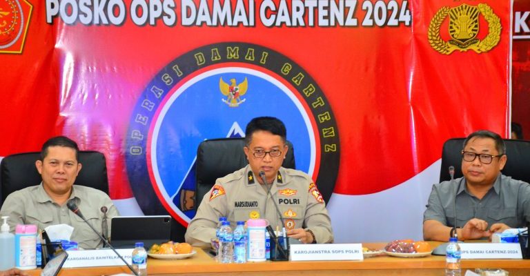 Kunjungan Kerja Dalam Dangka Asistensi Bidang Anggaran Operasi Damai Cartenz 2024