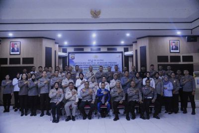 Antisipasi Pelanggaran Anggota, Kabid Keuangan Polda Kalbar Gelar Pelatihan “Self Healing”.
