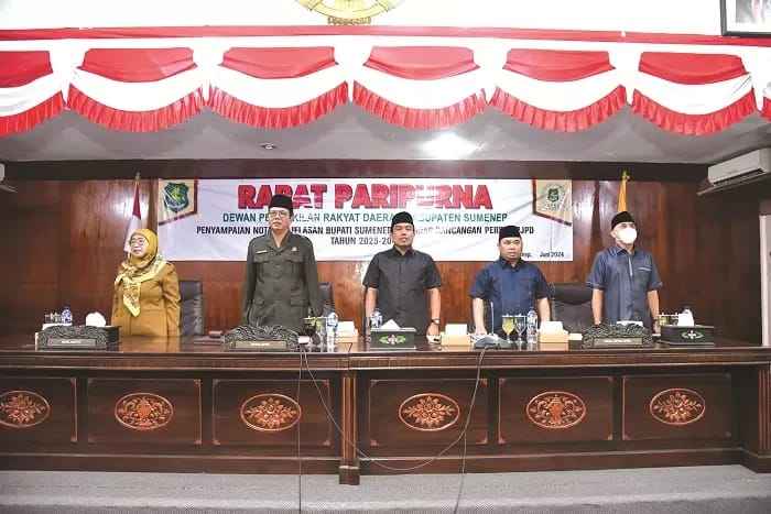 DPRD Sumenep Gelar Rapat Paripurna Raperda RPJPD 2025-2045
