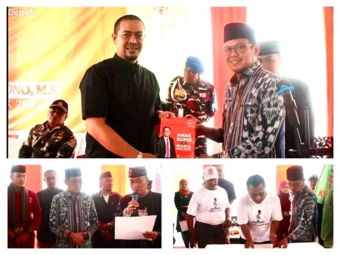 Ketua laskar Merah Putih, Hari Antasari Dukung dan Kawal IBH Jadi Walikota Depok Periode 2025-2030