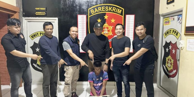 Modus Pura-Pura Beli, Warga Musi Banyuasin Bawa Kabur Hp, Ditangkap Polsek Muara Lakitan Polres Musi Rawas