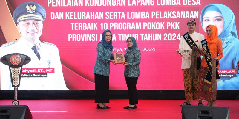 Jemur Wonosari Masuk 3 Besar Lomba Desa Dan Kelurahan Terbaik 10 Program PKK Jatim 2024