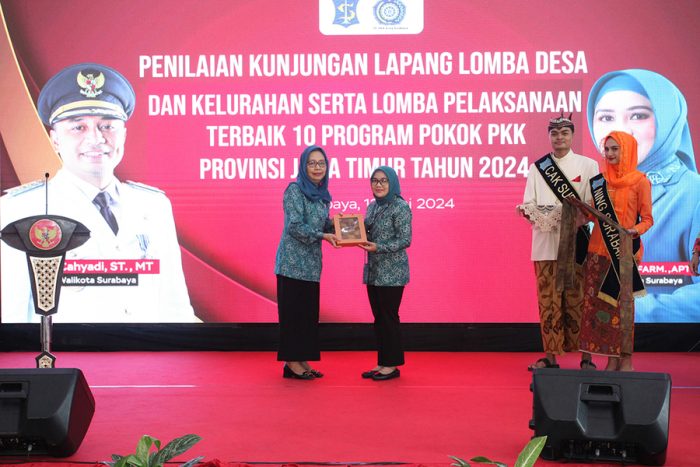 Jemur Wonosari Masuk 3 Besar Lomba Desa Dan Kelurahan Terbaik 10 Program PKK Jatim 2024