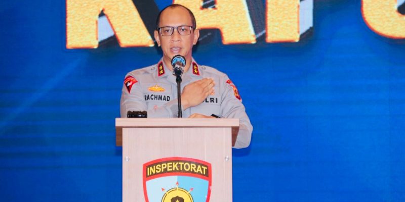Buka Rakerwas Itwasda, Kapolda Sumsel Irjen A Rachmad Wibowo Tekankan Penguatan Fungsi Pengawasan Berbasis Digital