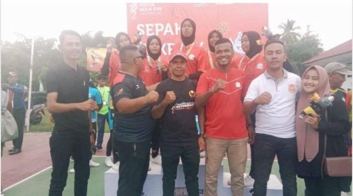 Atlet Sepak Takraw Putri Aceh Timur Meraih Perunggu