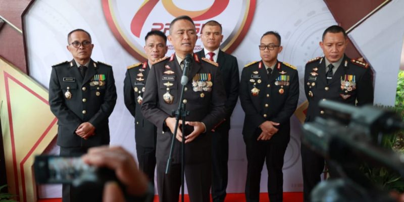 Hari Bhayangkara ke – 78 Kapolda Jatim Ingatkan Kolaborasi Kawal Pilkada 2024.
