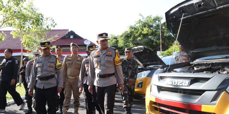 AKBP Siswantoro Pimpin Apel Gelar Patuh Semeru 2024 Di Mapolres Sampang