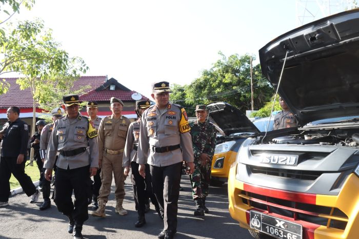 AKBP Siswantoro Pimpin Apel Gelar Patuh Semeru 2024 Di Mapolres Sampang