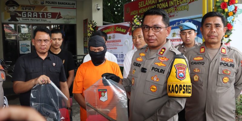 Paman Aniaya Keponakan Hingga Merenggang Nyawa, Polres Bangkalan Bekuk Pelaku Hingga Beberkan Kronologinya