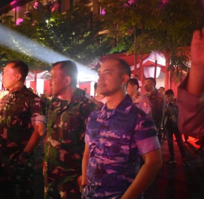 Kasrem 043/Gatam Hadiri Tradisi Hari Bhayangkara Ke-78 Polda Lampung