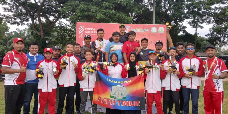 Cabor Panahan Berhasil Dongkrak Tuan Rumah ke Posisi 3 Perolehan Medali Sementara POPDA Aceh 