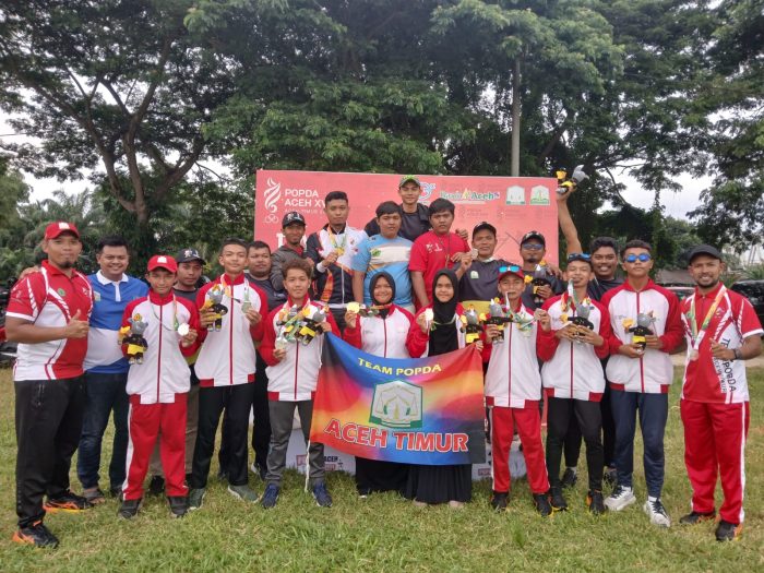 Cabor Panahan Berhasil Dongkrak Tuan Rumah ke Posisi 3 Perolehan Medali Sementara POPDA Aceh 