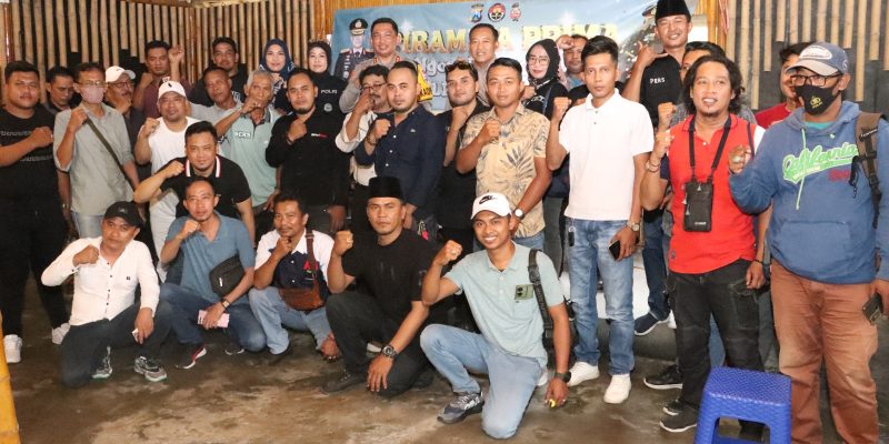 Gelar “Piramida” Bersama Insan Media, Kapolres Bangkalan AKBP Febri Isman Jaya Ingin Wujudkan Kamtibmas Jelang Pilkada