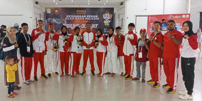 Tarung Derajat Tambah Medali Untuk Tuan Rumah POPDA XVII Aceh