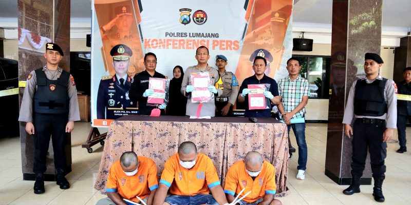 Pencuri Beraksi Di 4 TKP Lumajang Berhasil Diringkus Polisi