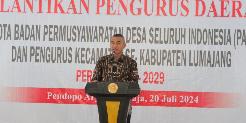 Sekda Lumajang Berharap PABPDSI Kawal Pengelolaan Keuangan Desa