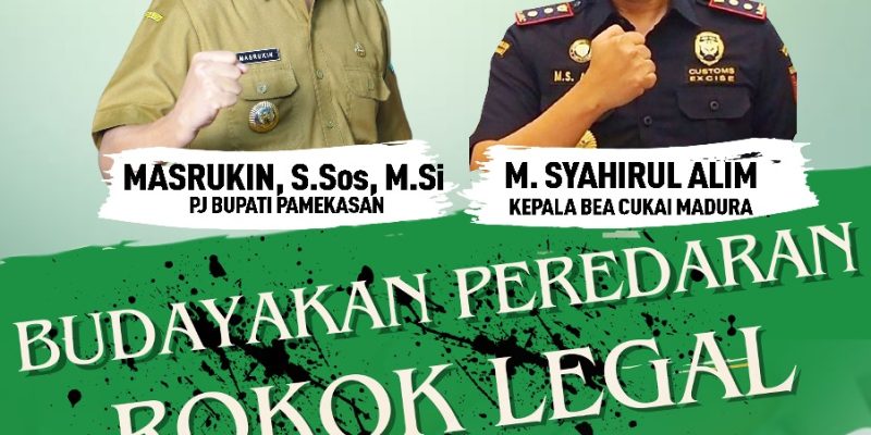 Budayakan Peredaran Rokok Legal di Kabupaten Pamekasan