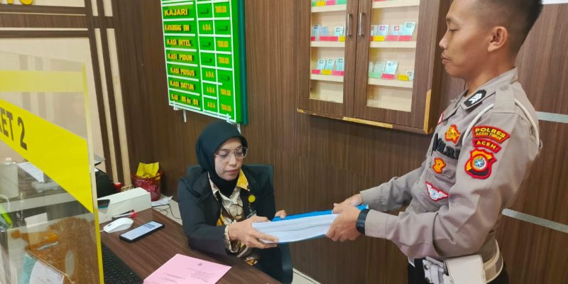 Penyidik Satlantas Polres Aceh Timur Limpahkan Berkas Perkara Kecelakaan di Peudawa ke Kejaksaan
