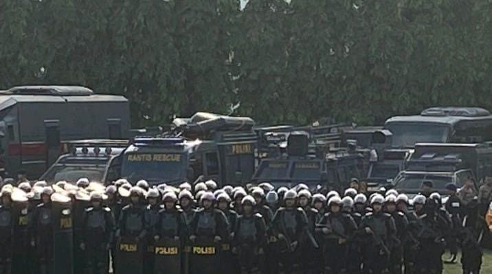 Pengamanan Persiapan Pilkada Serentak 2024, Polda Gelar Pasukan dan Cek Perlengkapan
