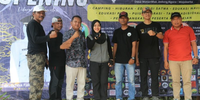 Berangkatkan 1.000 Pendaki, Bupati Ikfina Resmikan Jalur Pendakian Gunung Penanggungan Via Genting