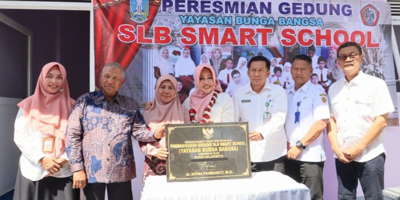 Upaya Tingkatkan Kualitas Pendidikan ABK, Bupati Ikfina Resmikan Gedung Baru SLB Smart School Pacet