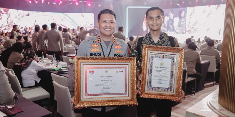 Polresta Malang Kota Kembali Raih Penghargaan Layanan Ramah Kelompok Rentan Terbaik dari KemenPAN-RB
