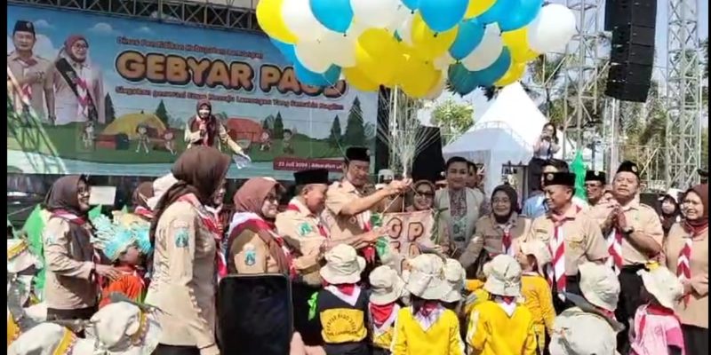Gebyar PAUD Tahun 2024 Berlangsung Meriah di Lamongan