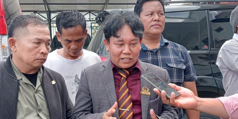 Menuntut Keadilan Aliansi Mahasiswa Dan AMMAK Demo Kejaksaan Negeri Lubuklinggau