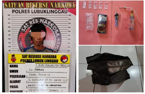 Polres Lubuk Linggau Ungkap Kasus Narkoba di Gang Kandis