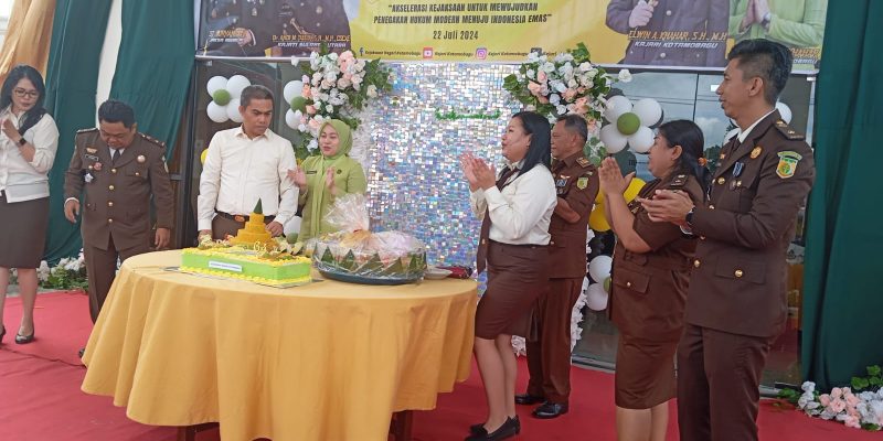Kejari Kotamobagu Gelar Hari Bhakti Adhyaksa Ke-64 Serta HUT Ikatan Adhyaksa Dharma Kartini Ke-24
