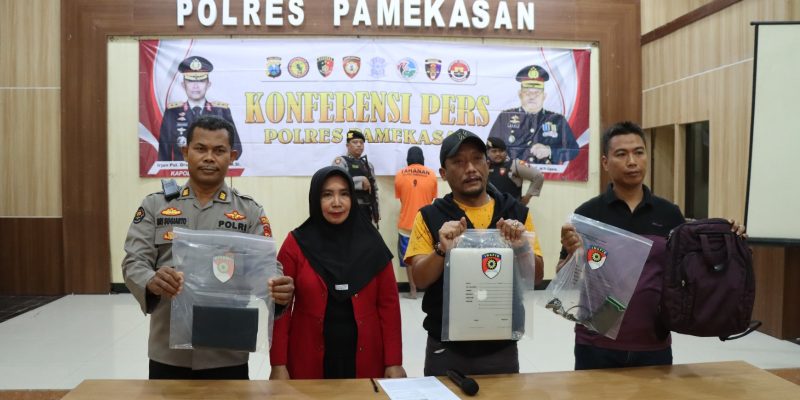 Kurang dari 24 jam, Polres Pamekasan Berhasil Mengamankan Tersangka Pembobol Rumah Dokter