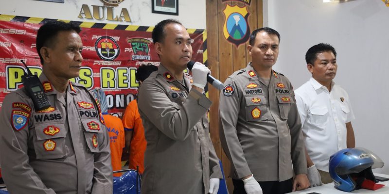 Unit Reskrim Polsek Wonokromo Tangkap Terduga Pembuang Bayi di Bratang Gede Surabaya