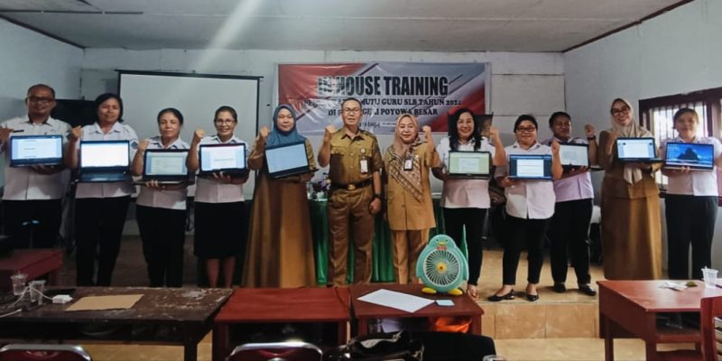Sekolah Penggerak SLB Negeri Poyowa Besar Gelar IHT, Penguatan Kompetensi Guru Dalam Penyusunan Perangkat Ajar