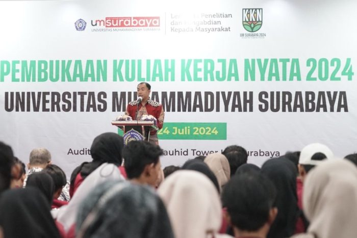 UM Surabaya Terjunkan 1.024 Mahasiswa Untuk KKN di Enam Lokasi Hingga ke Malaysia