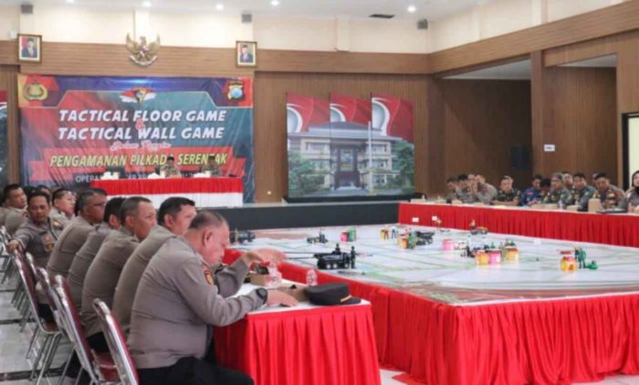 Polresta Sidoarjo Gelar “TFG Dan TWG” Pengamanan Pilkada Serentak 2024.
