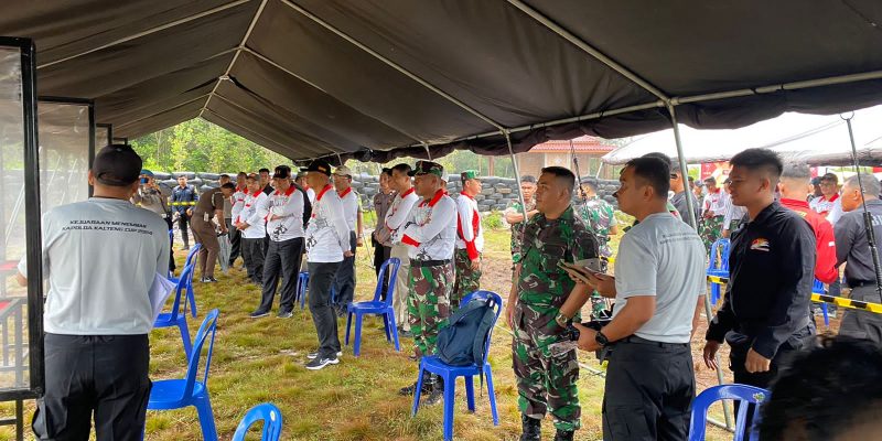 HUT Bhayangkara ke-78, Polda Kalteng Gelar Kejuaraan Menembak Kapolda Cup 2024