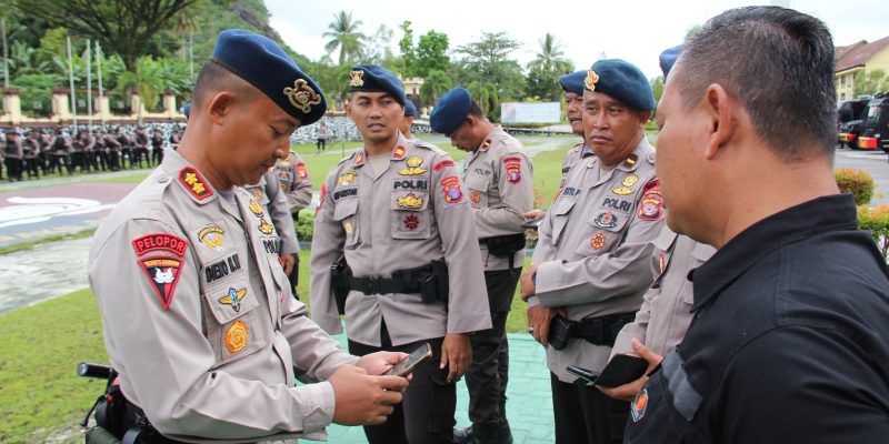Pimpin Apel Satuan, Wadansatbrimob Tekankan Jauhi Narkoba Dan Judi Online