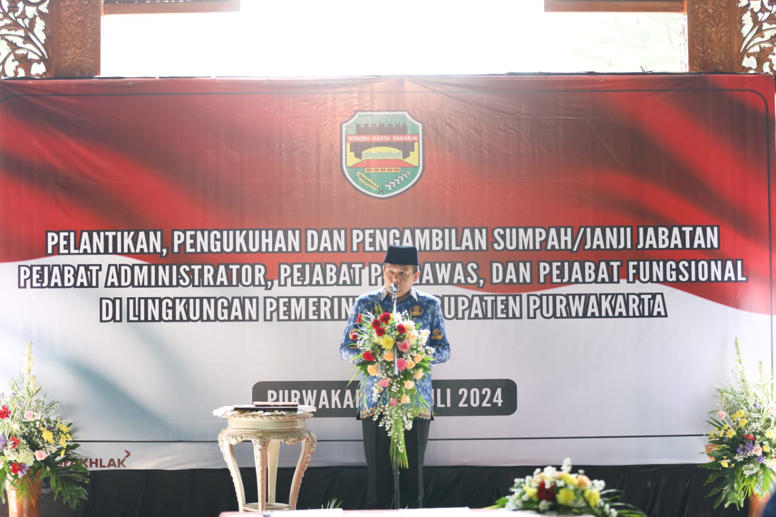PJ Bupati Melantik Para Pejabat Mutasi Dan Rotasi Pejabat Pemkab Purwakarta