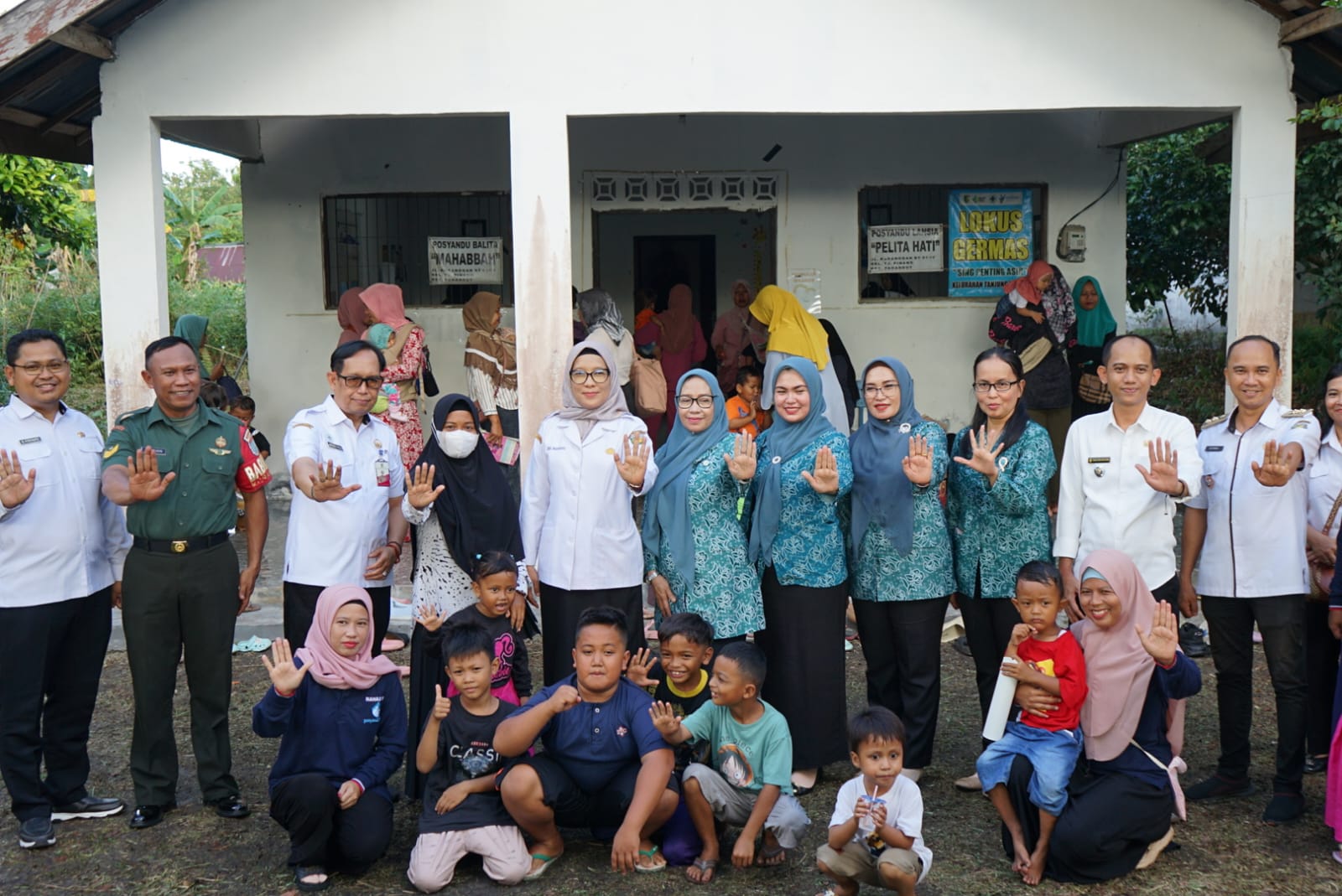 Babinsa Dukung Program Pemerintah,  Dalam Mewujudkan Penurunan Stunting di Palangka Raya