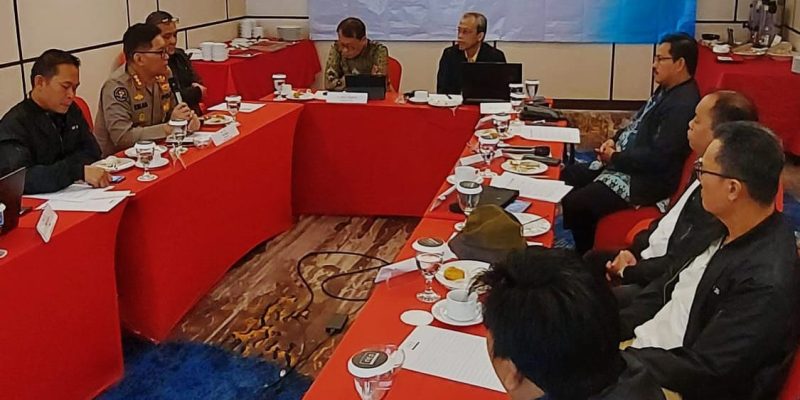 Kabidhumas Polda Kalteng Hadiri FGD Penyusunan Indeks Kemerdekaan Pers